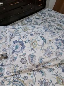 Floral Print Mattress Cover Double Bed Sheet