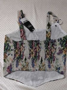 Floral Corset Top