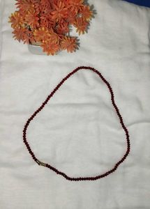 Red Crystal Mala (9 Inch) Chain