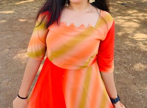 Multicolour Anarkali