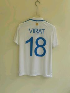 VIRAT INDIAN TEST  KIT POLO EMBROIDERY