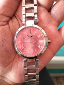 Silver-Tone Women's Watch