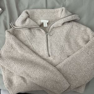 HM Beige Knit Sweater