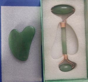 Face Sculpting Jade Roller and Gua Sha Set
