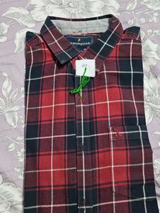 Privilege Club Red Plaid Shirt