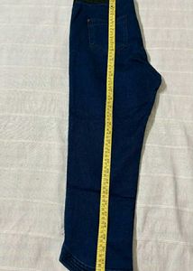 Blue Slim Fit Pants