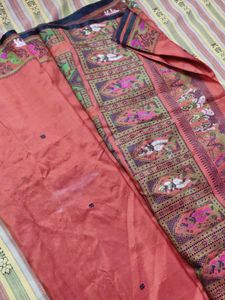 pure silk hand woven saree