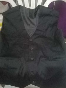 Classic Black Men's Waistcoat