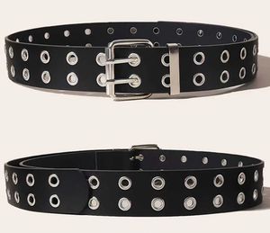 yk2 black studded belt