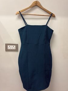 Elegant Teal Bodycon Dress
