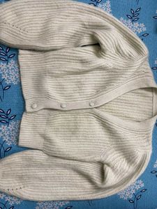 Cream Knit Cardigan