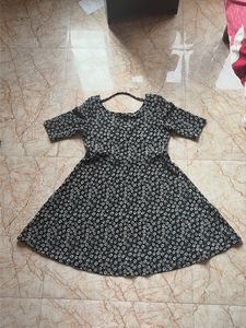 Cute Floral Print Dress