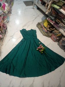 Elegant Teal Gown