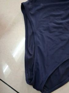 Stylish Navy Cut-Out One-Piece Swimsuit