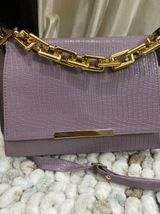Mauve Color Sling Bag