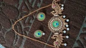 Elite peacock 🦚 Jewellery Sets