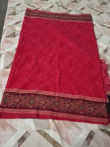 Vibrant Mahanta color Ethnic shawl with Intricate