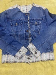 perfect patchwork denim jacket
