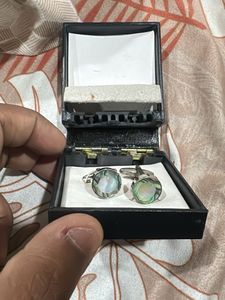 Elegant Silver Cufflinks