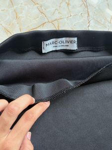 Black Marc Olivier Mini Skirt