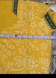 18. Yellow Kurta Set with Pants @ 399