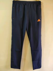Women's Pack of 1 Blue Solid Trackpants |Activewea