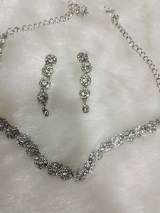 American Diamond Necklace Set