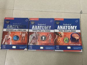 Vishram Singh Anatomy Textbooks ALL volumes