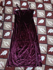 tokyo takies red colour midi bodycon dress