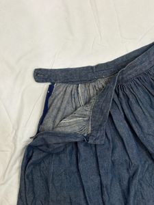 Denim Midi Skirt