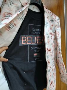 Stylish Printed Blazer