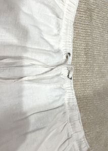 Comfortable White linen Pants