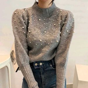 Pear Embellished  Sweater