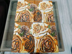 Elegant Floral Cotton Pillow Covers