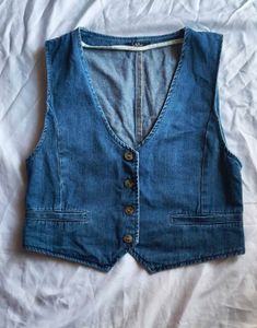 Classic Denim Vest jacket
