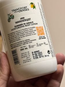 Nykaa Wanderlust Summer in Amalfi Body Lotion
