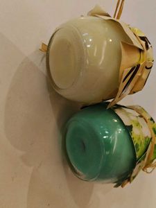 Set of 2 Scented Candles - Jasmine &amp; Vanilla
