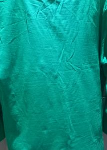 Green Half Sleev T - Shirt