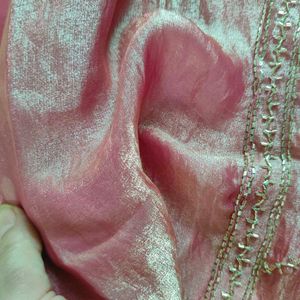 Elegant unstitched party, festive dress material,s