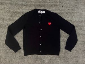 Comme des Garcons Play heart-logo cardigan
