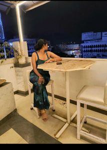 BACKLESS BLUE DRESS🦋