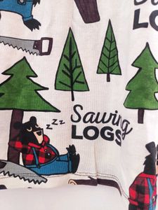 Cute Bear Graphic Spaghetti for girls Size 24