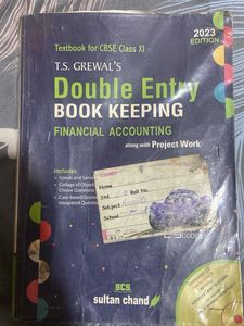 T.S. Grewal Double Entry Book Keeping Class XI