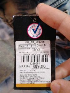 Stylish Light Wash Jeans for kids 7-9 year old kid