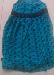 Pretty Sea green/Teal dress for 8-11 yrs age
