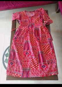 Two Patterned Dresses for 10-12 year girl