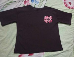 Cute Graphic Print T-Shirt