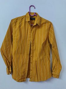 Mustard Shirt From Myntra