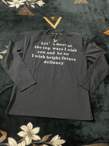 Graphic Print Long Sleeve Tee