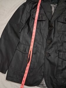 black long old money jacket